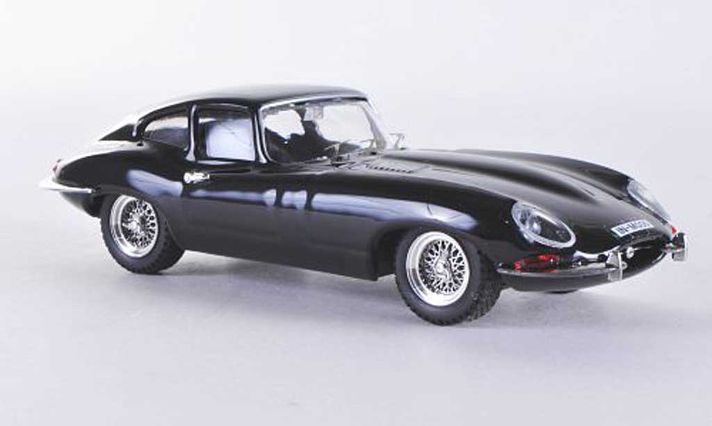 Jaguar E-Type 1962 1/43 Best 1962 E Coupe nero modellino in miniatura