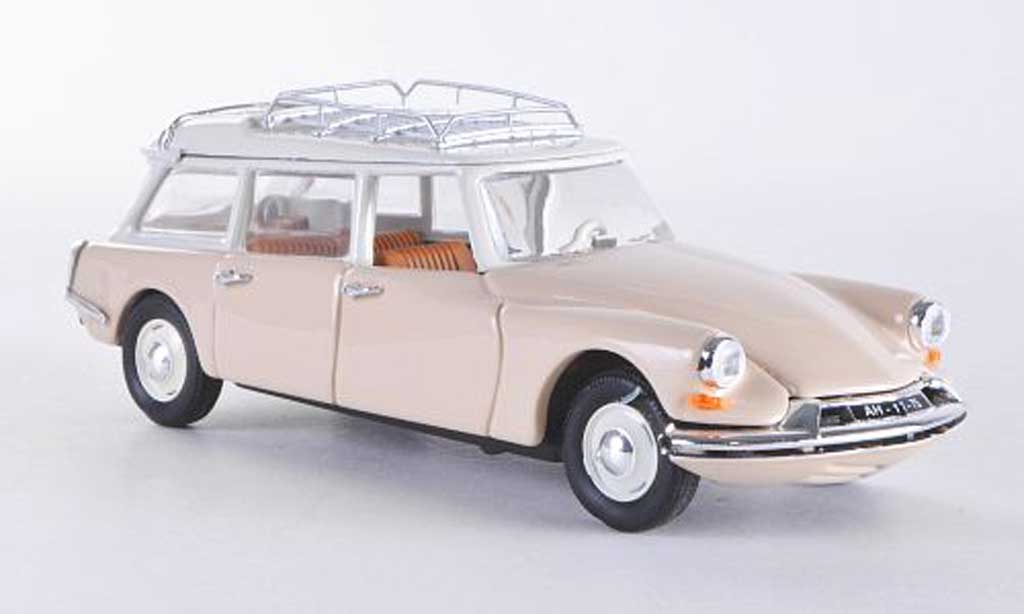 Citroen ID 19 1/43 Rio Break creme 1958 modellino in miniatura