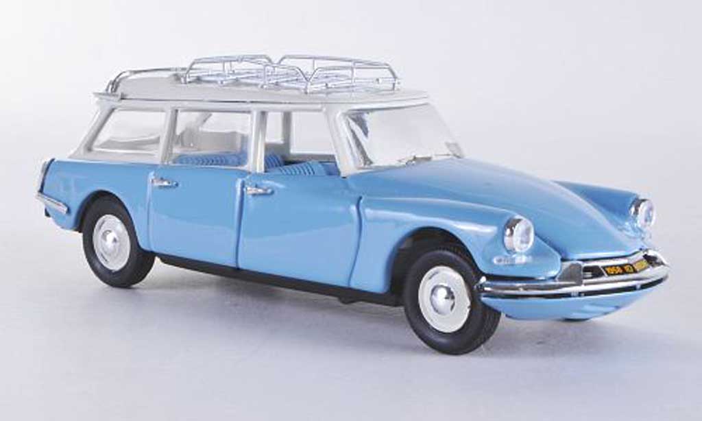 Citroen ID 19 1/43 Rio Break blu 1958 modellino in miniatura