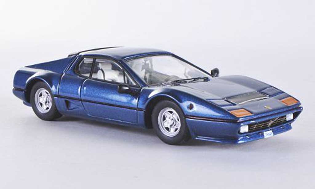 Ferrari 512 BB 1/43 Best BB blu Giorgio Armani modellino in miniatura