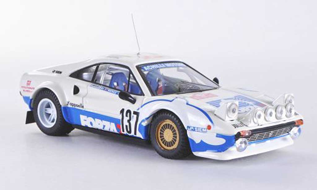 Ferrari 308 GTB 1/43 Best GTB GR Montecarlo No.137 1982 Zamborlini/Nenes modellino in miniatura