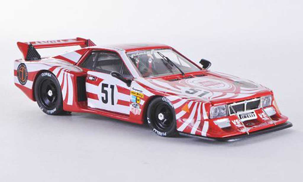 Lancia Beta Monte Carlo 1/43 Best Monte Carlo Turbo Le Mans No.51 1980 Darniche/Fabi/Heyer modellino in miniatura
