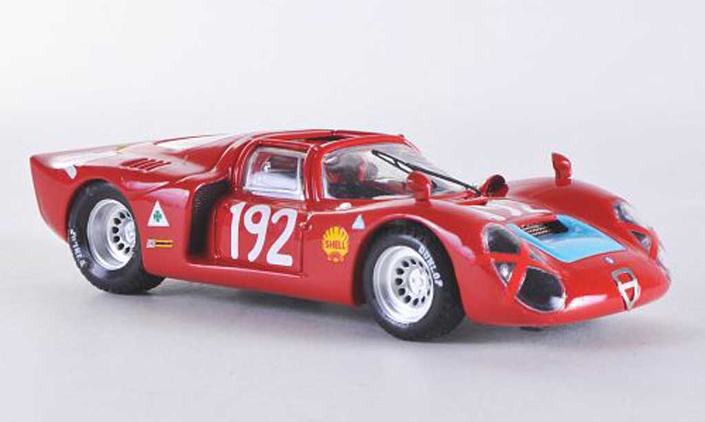Alfa Romeo 33.2 1968 1/43 Best 1968 SP Targa Florio No.192 Bianchi/Casoni modellino in miniatura