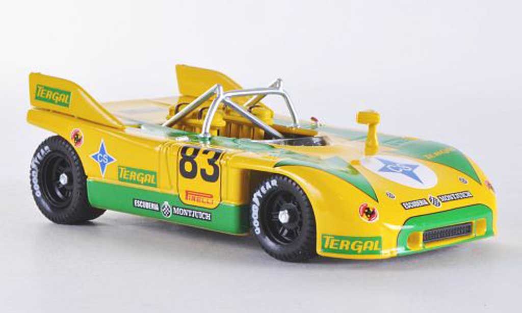 Porsche 908 1973 1/43 Best 1973 Camp.EU.Montagna No.83 J.Fernandez modellino in miniatura
