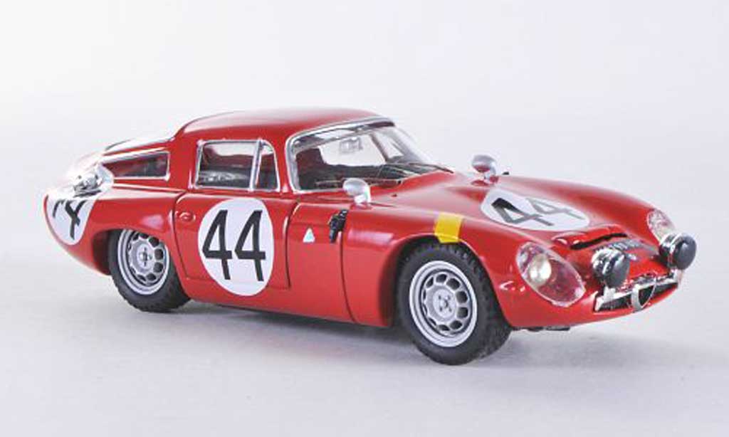Alfa Romeo TZ1 1/43 Best Le Mans No.44 1965 Koob/Finchel modellino in miniatura