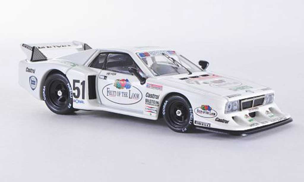 Lancia Beta Monte Carlo 1/43 Best Monte Carlo Turbo Zolder No.51 1980 H.Heyer modellino in miniatura