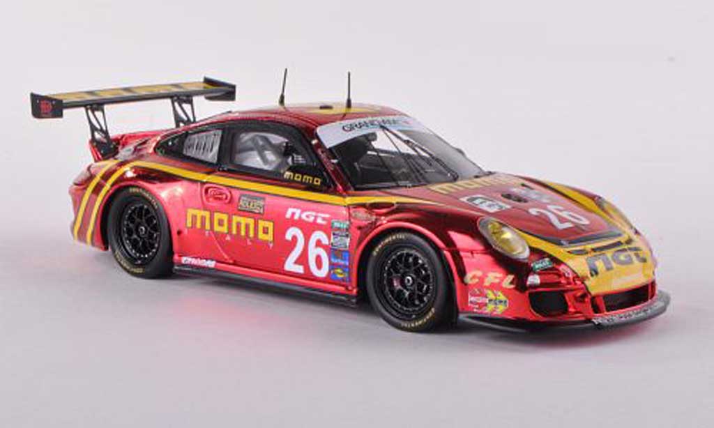 Porsche 997 GT3 CUP 1/43 Spark GT3 Cup 2012 No.26 Momo 24h Daytona N.Tandy/C.Kauffmann/S.Edwards/H.Cisneros/G.Moretti modellino in miniatura