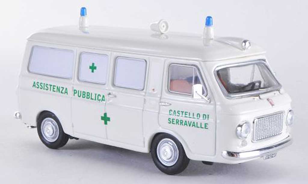 Fiat 238 1/43 Rio Ambulanz grunes Kreuz modellino in miniatura
