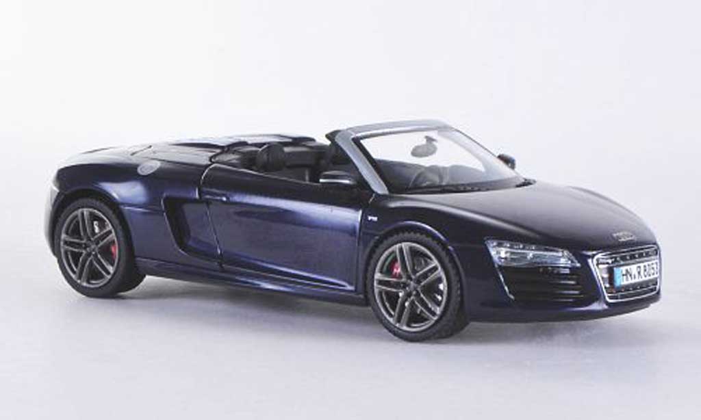 Audi R8 Spyder 1/43 Schuco Spyder blu 2012 modellino in miniatura