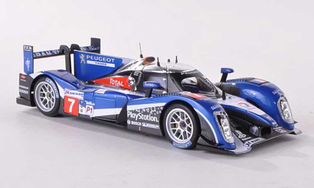 Peugeot 908 2011 1/43 IXO 2011 HDi FAP No.7 24h Le Mans A.Davidson/M.Gene/A.Wurz modellino in miniatura