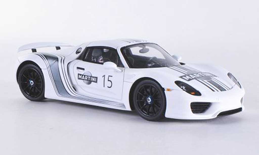 Porsche 918 2013 1/43 Spark 2013 Spyder Prossootyp No.15 Martini modellino in miniatura