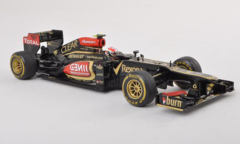 Lotus F1 2013 1/43 Spark 2013 E21 Renault No.8 GP Australie R.Grosjean modellino in miniatura