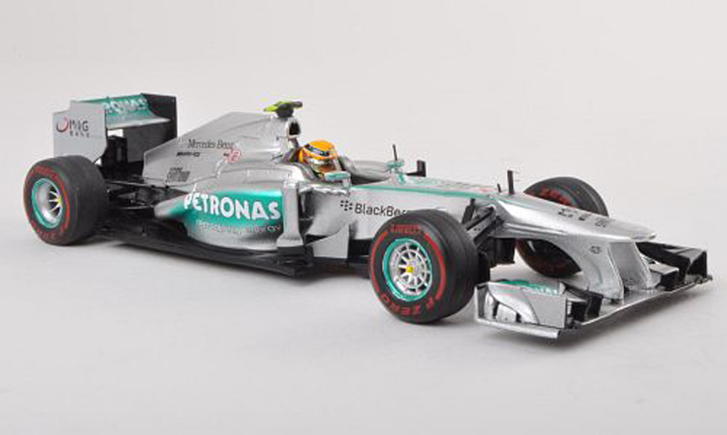 Mercedes F1 2013 1/43 Spark 2013 W04 No.10 Petronas GP Australie L.Hamilton modellino in miniatura