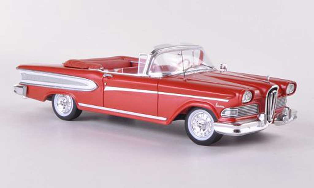 Edsel Citation 1/43 Spark Convertibile rossomarroneee/bianco Sondermodell MCW L.E. 300 1958 modellino in miniatura