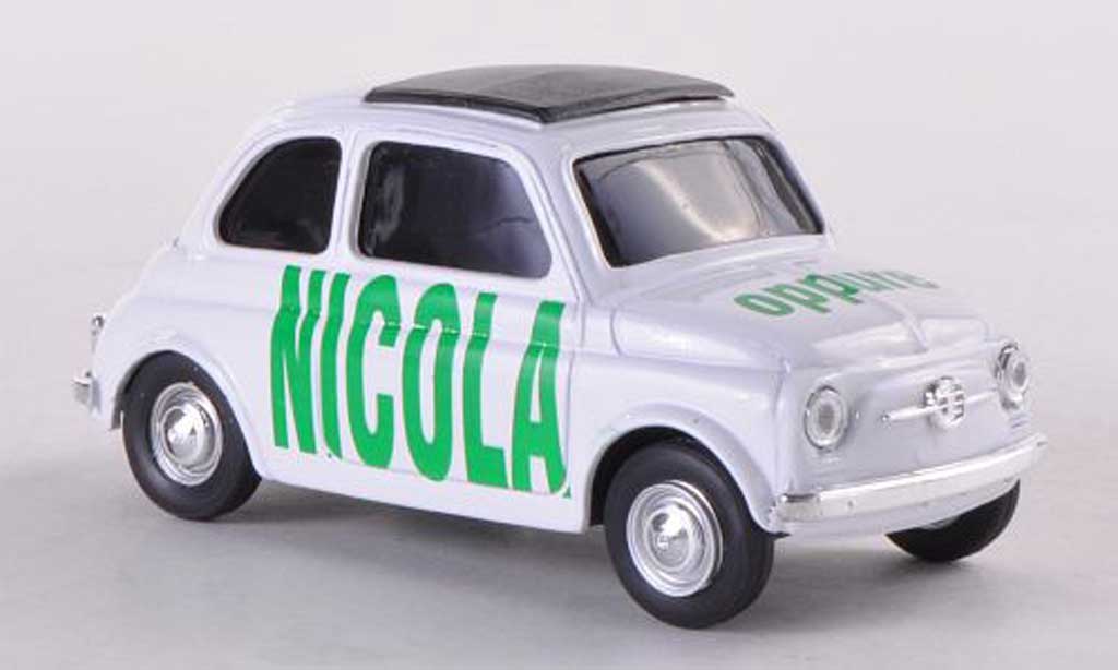 Fiat 500 Brums 1/43 Brumm Brums NICOLA oppure bianco modellino in miniatura