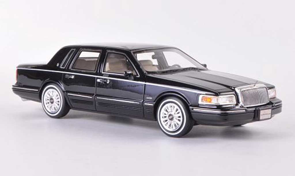 Lincoln Town Car 1997 1/43 GLM 1997 nero 1997 modellino in miniatura