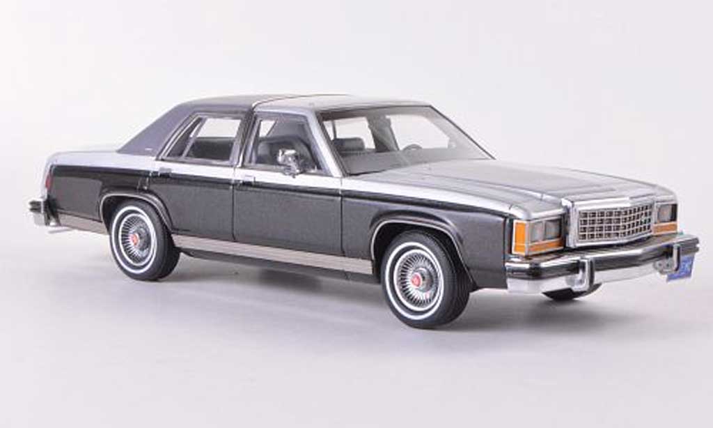 Ford LTD 1973 1/43 Matrix 1973 Crown Victoria grigio/anthrazit/mattgrigio modellino in miniatura