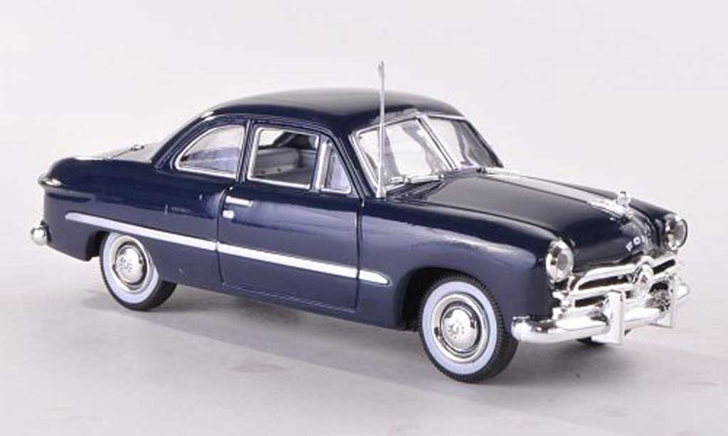 Ford Custom 1949 1/43 American Heritage Models 1949 2-Door Coupe blu modellino in miniatura