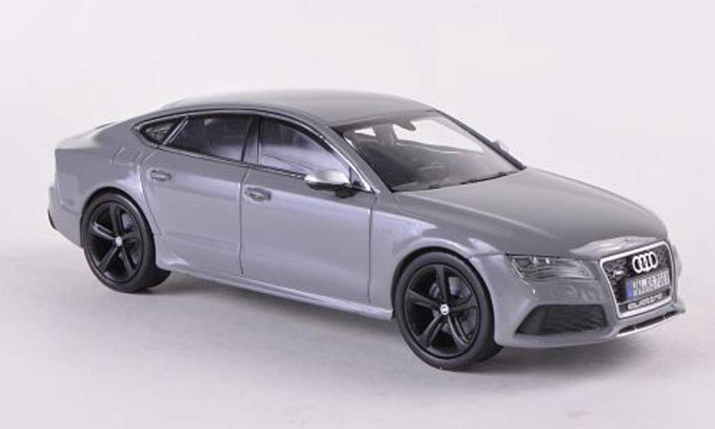 Audi RS7 1/43 Kyosho Sportback grigio 2013 modellino in miniatura