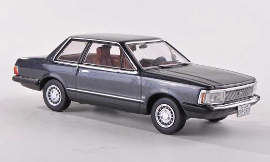 Ford Del Rey 1/43 Premium X Ouro nero-grigio 1982 modellino in miniatura