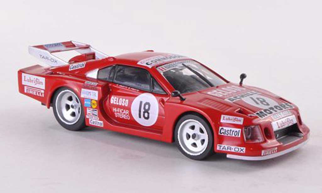 Ferrari 308 GTB 1/43 Ferrari Racing Collection GTB No.18 Achilli Motors C.Facetti/M.Finotto 6h Silverstone 1981 modellino in miniatura