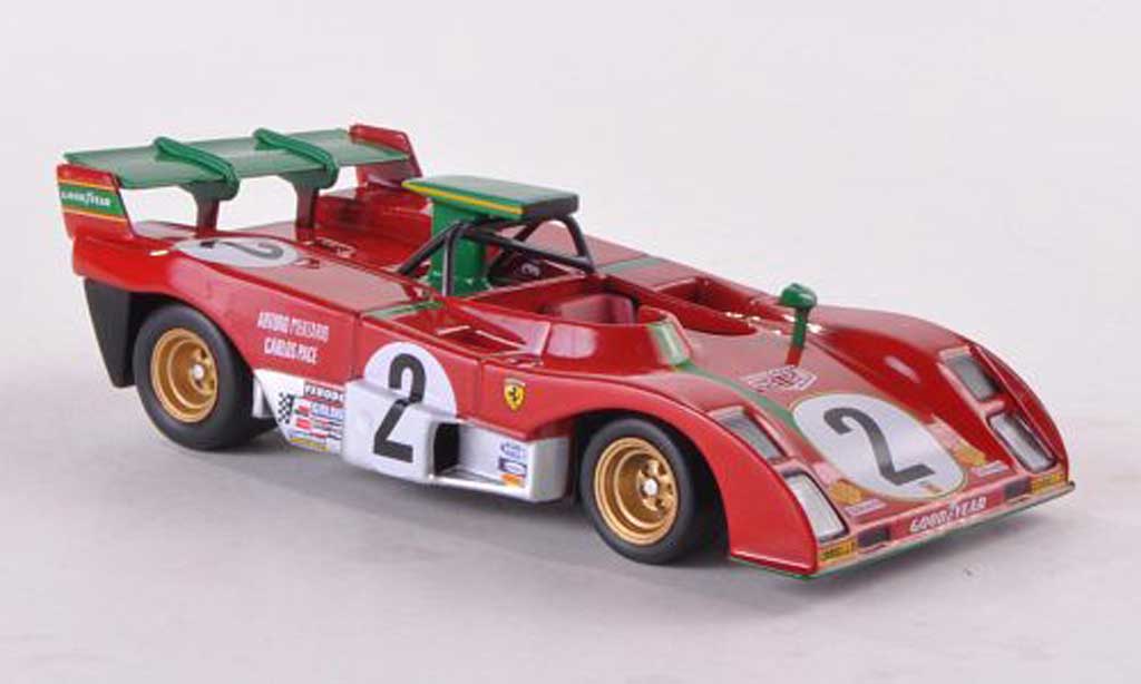 Ferrari 312 P 1/43 Ferrari Racing Collection P No.2 A.Merzario/C.Pace 1000km Zeltweg 1973 modellino in miniatura
