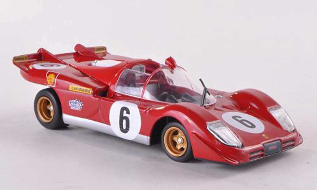 Ferrari 512 S 1/43 Ferrari Racing Collection S No.6 I.Giunti/N.Vaccarella Targa Florio 1970 modellino in miniatura