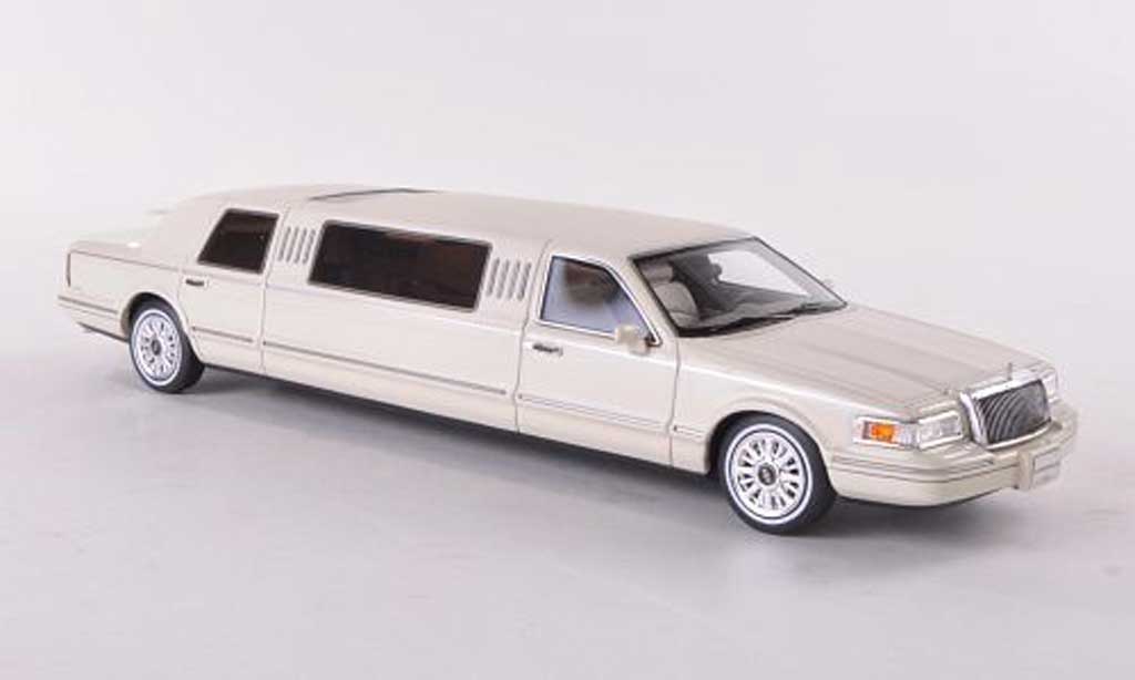 Lincoln Town Car 1997 1/43 GLM 1997 Limousine elfenbein/mattbianco 1997 modellino in miniatura