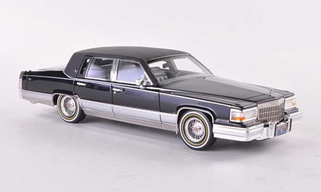 Cadillac Brougham 1/43 GLM matt nero 1991 modellino in miniatura
