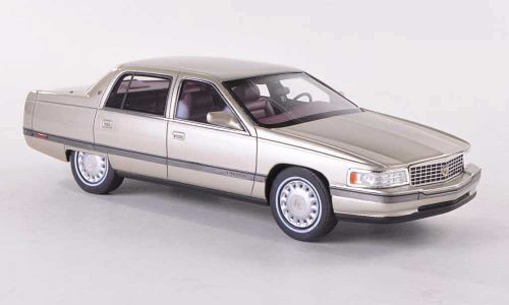 Cadillac Sedan DeVille 1/43 GLM DeVille beige 1994 modellino in miniatura