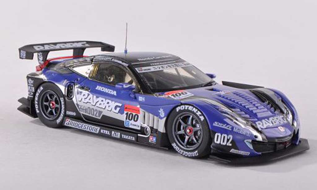 Honda HSV-010 1/43 Ebbro No.100. Raybrig Super GT500 2013 Takuya Izawa/Takashi Kogure modellino in miniatura