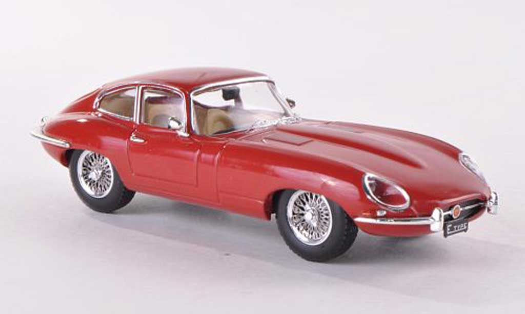 Jaguar E-Type 1961 1/43 IXO 1961 Coupe Series 1 rosso LHD modellino in miniatura
