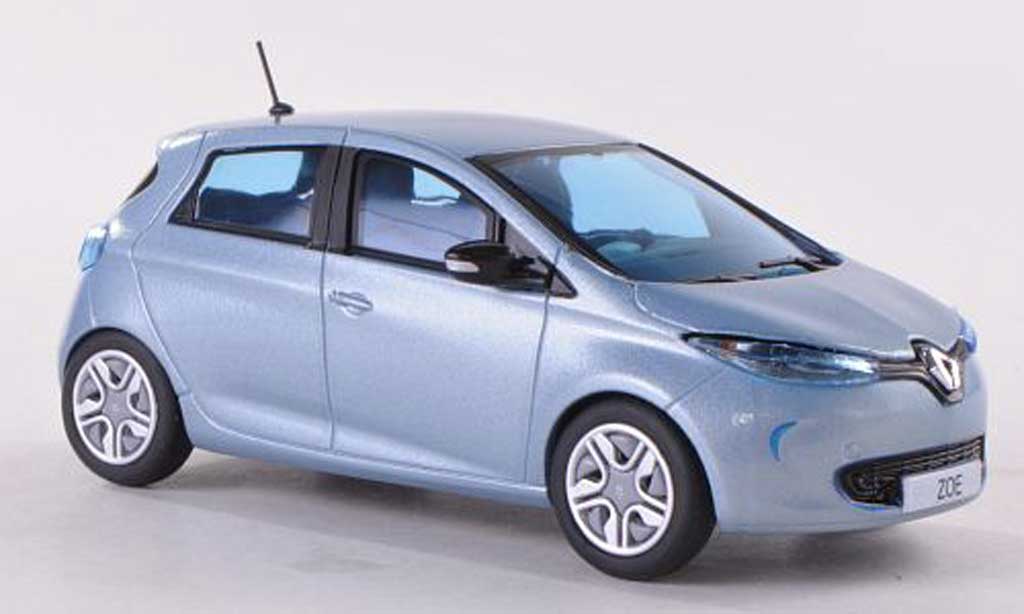 Renault Zoe 1/43 Eligor blu modellino in miniatura