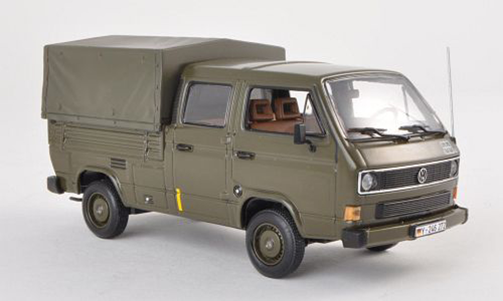 Volkswagen T3 1/43 Minichamps DoKa-Platform Bundeswehr 1983 modellino in miniatura