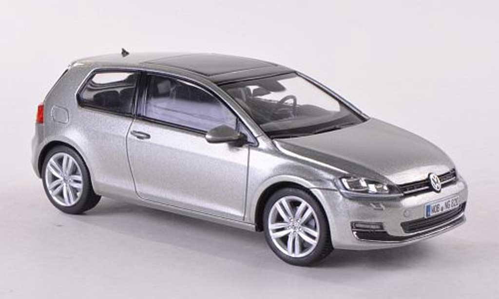 Volkswagen Golf VII 1/43 Herpa VII grigio 3-Turer 2013 modellino in miniatura