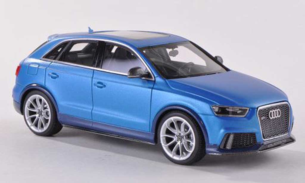 Audi RS Q3 1/43 Look Smart Concept mattblu Auto China Peking 2012 modellino in miniatura