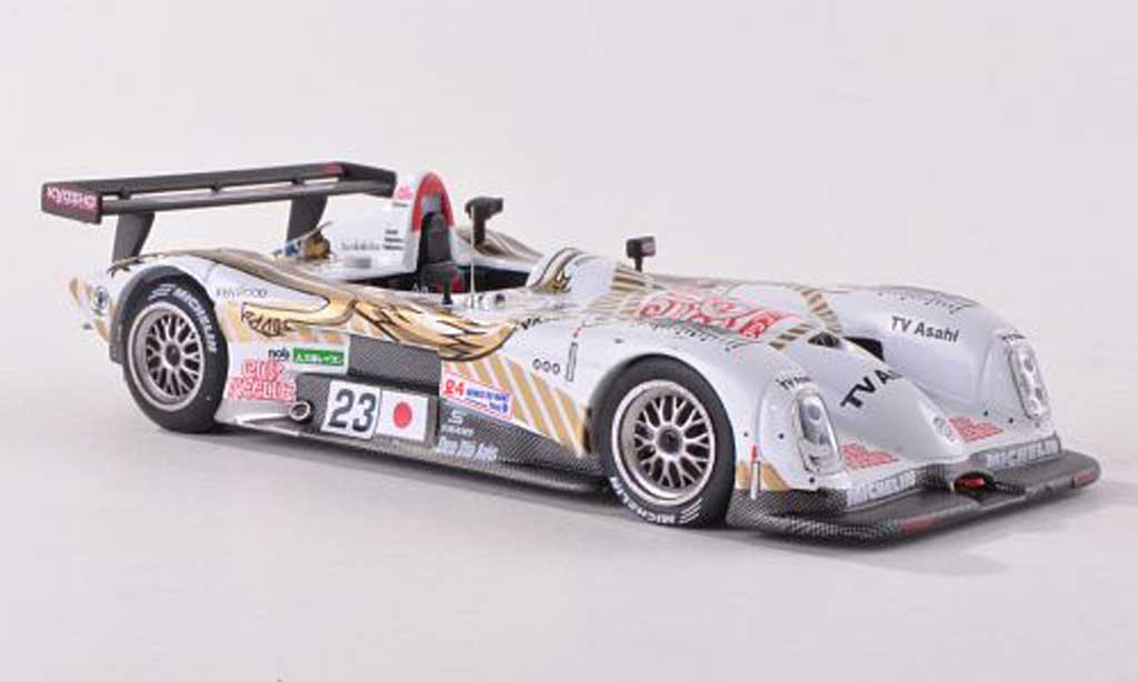 Panoz LMP-1 1/43 IXO Roadster S No.23 TV Asahi Team 24h Le Mans 2000 M.Kageyama/T.Suzuki/M.Kageyama modellino in miniatura