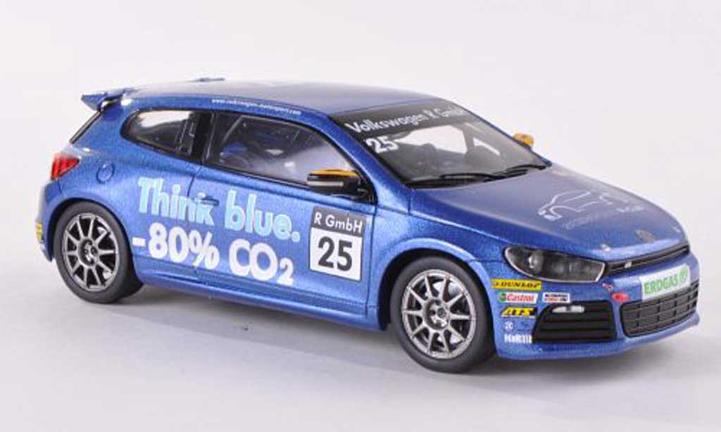 Volkswagen Scirocco 1/43 Spark R-Cup No.25 Think blue modellino in miniatura