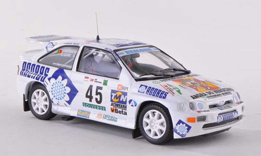 Ford Escort Cosworth 1/43 Mini Partes Cosworth No.45 Rally Portugal 2000 G.Louro/T.Azevedo modellino in miniatura