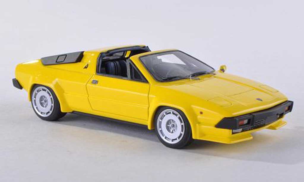 Lamborghini Jalpa 1/43 Look Smart 350 giallo 1986 modellino in miniatura