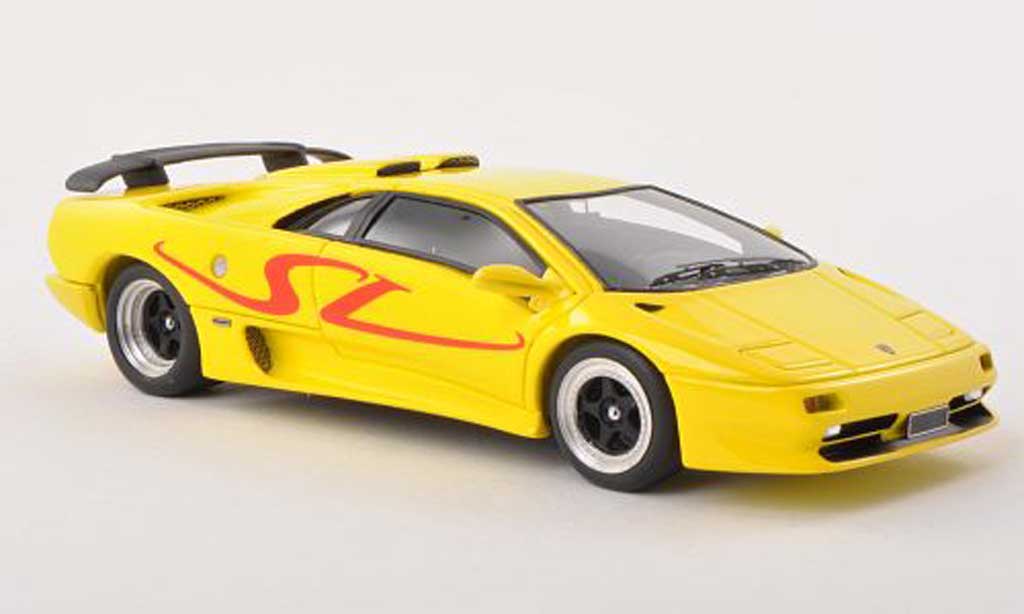 Lamborghini Diablo 1/43 Look Smart SV giallo 1995 modellino in miniatura