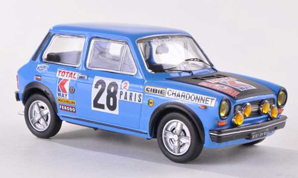 Autobianchi A112 1/43 Best Abarth No.28 Rally Monte Carlo 1978 Pagani/Carlotti modellino in miniatura
