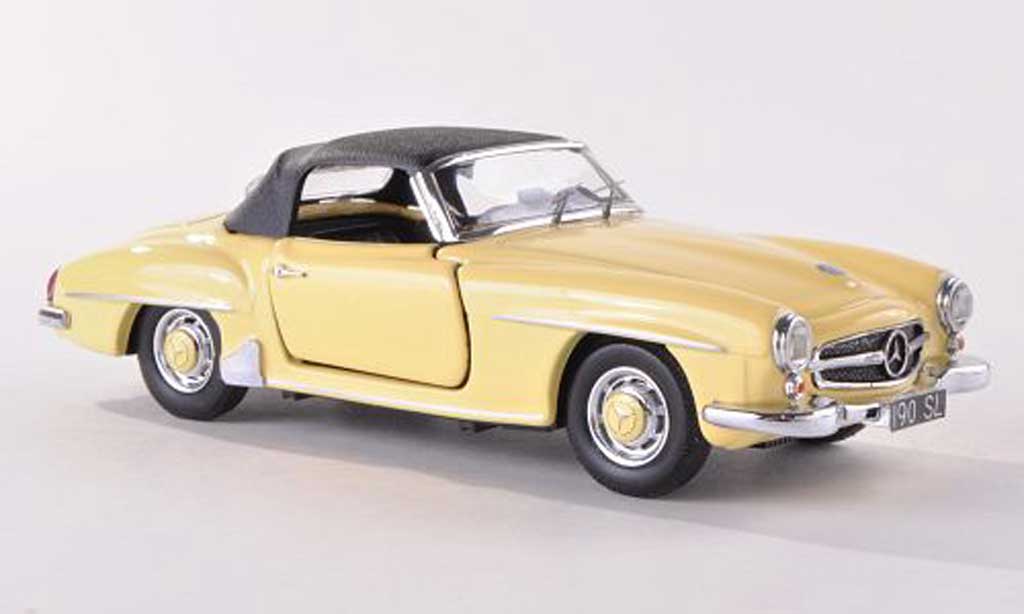 Mercedes 190 SL 1/43 Rio SL giallo 1955 modellino in miniatura