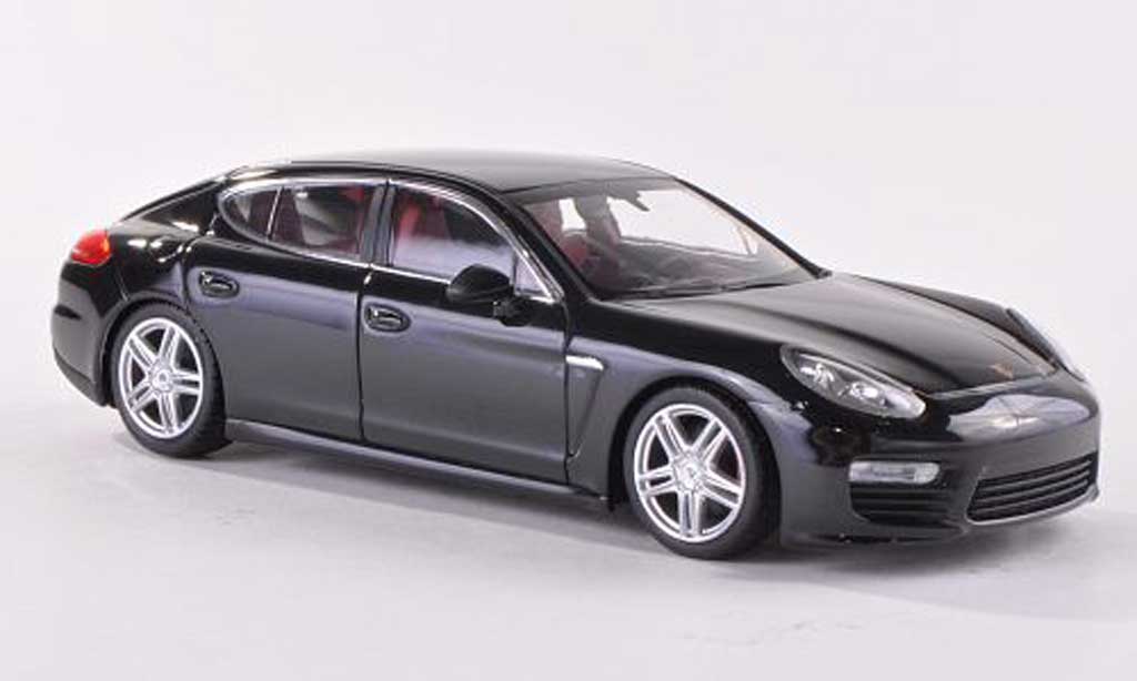Porsche Panamera Turbo S 1/43 Minichamps Turbo nero Facelift 2012 modellino in miniatura