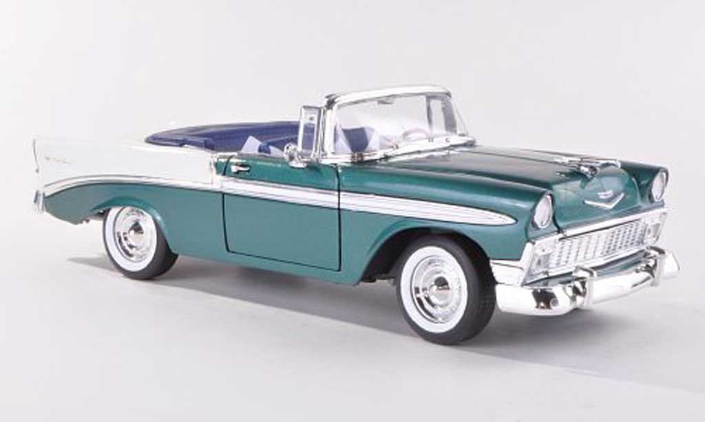 Chevrolet Bel Air 1956 1/18 Yat Ming 1956 grun/bianco modellino in miniatura