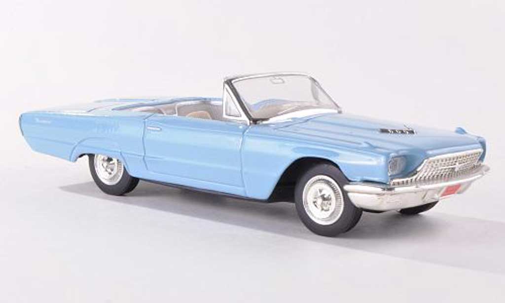 Ford Thunderbird 1966 1/43 Yat Ming 1966 blu modellino in miniatura