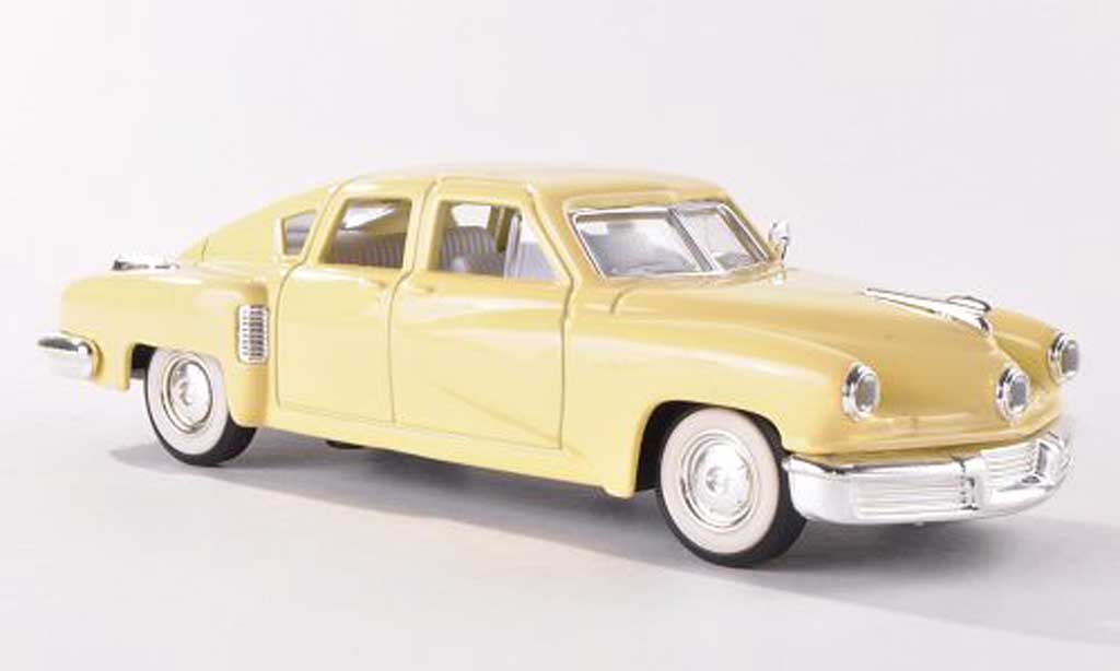 Tucker Torpedo 1/43 Yat Ming giallo 1948 modellino in miniatura