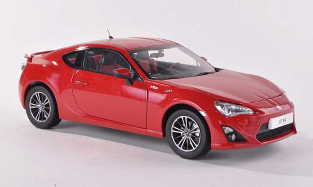 Toyota 86 2012 1/18 Century Dragon 2012 GT rosso modellino in miniatura