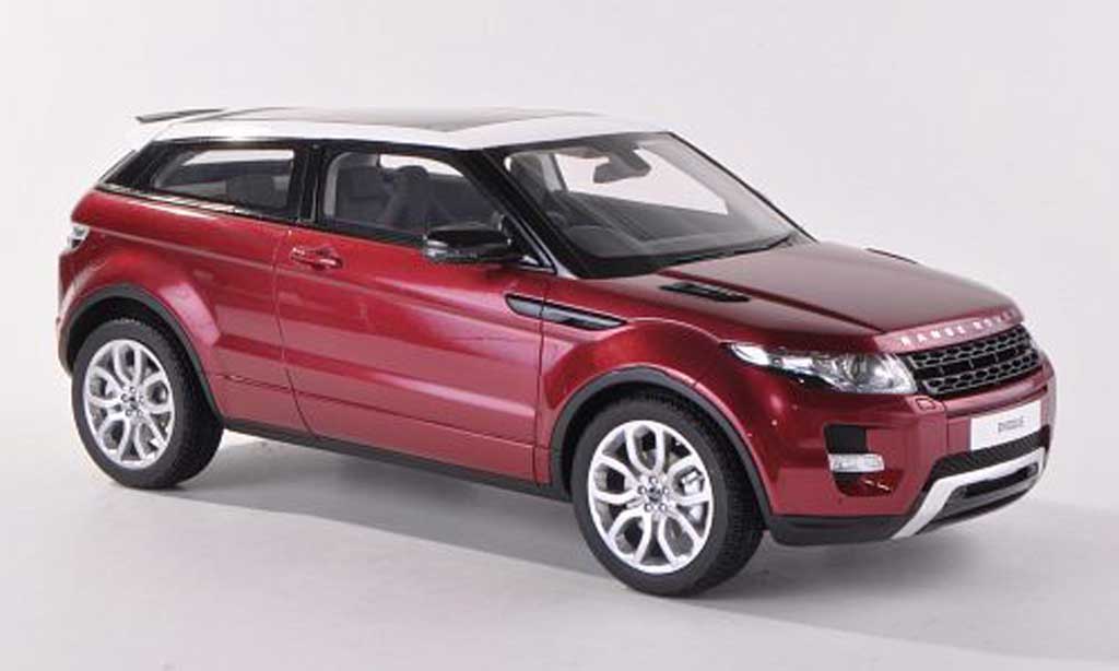 Range Rover Evoque 1/18 Century Dragon rosso RHD 3-Turer 2012 modellino in miniatura