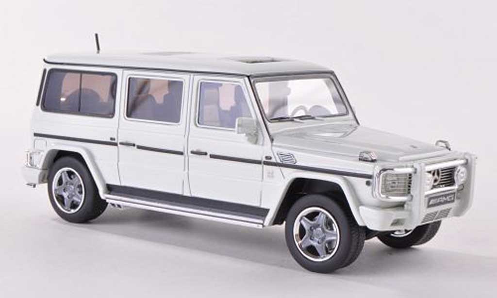 Mercedes Classe G 1/43 GLM AMG G63 Lang (W463) bianco modellino in miniatura